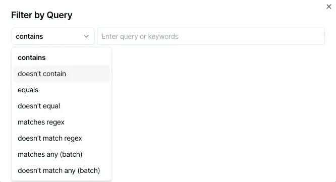 Multi-Query & Multi-Page Conditional Filtering