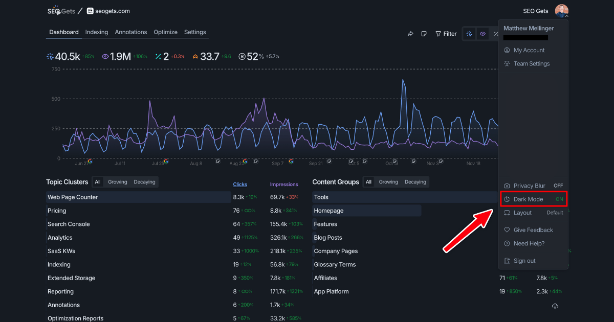 A Christmas Miracle! Dark Mode is Here! 
