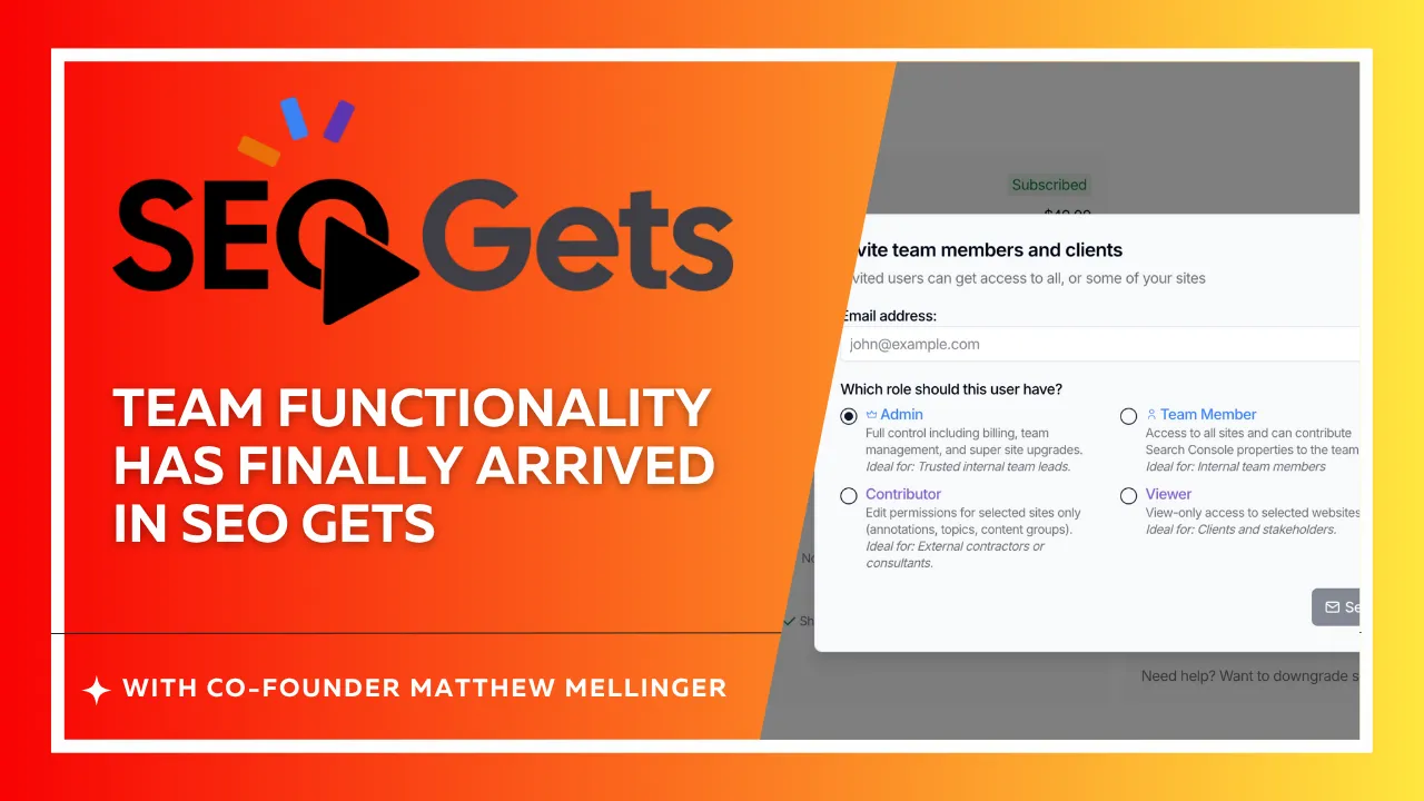 Team Functionality Has Finally Arrived in SEO Gets