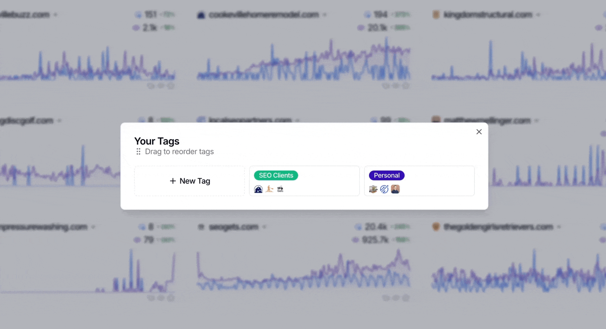 Master Dashboard Tag Upgrade