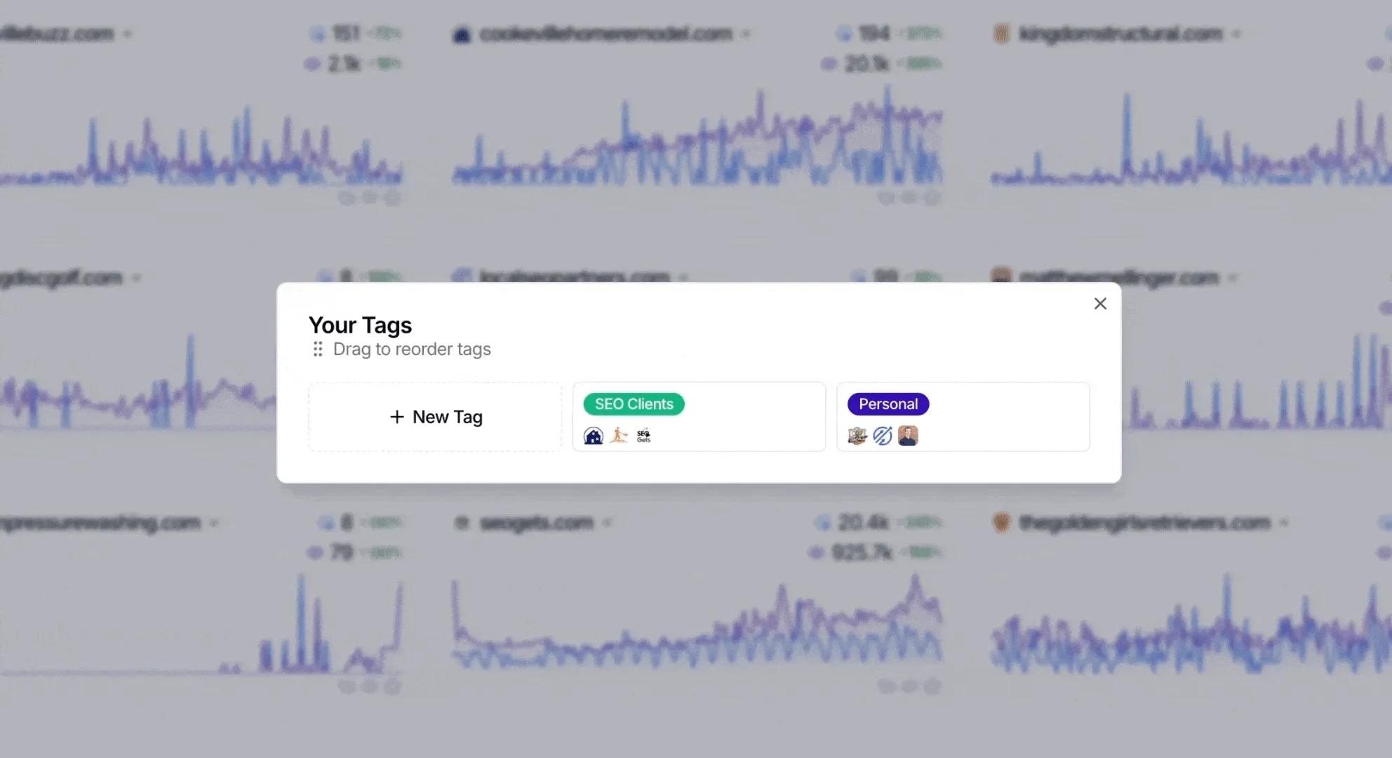 Master Dashboard Tag Upgrade