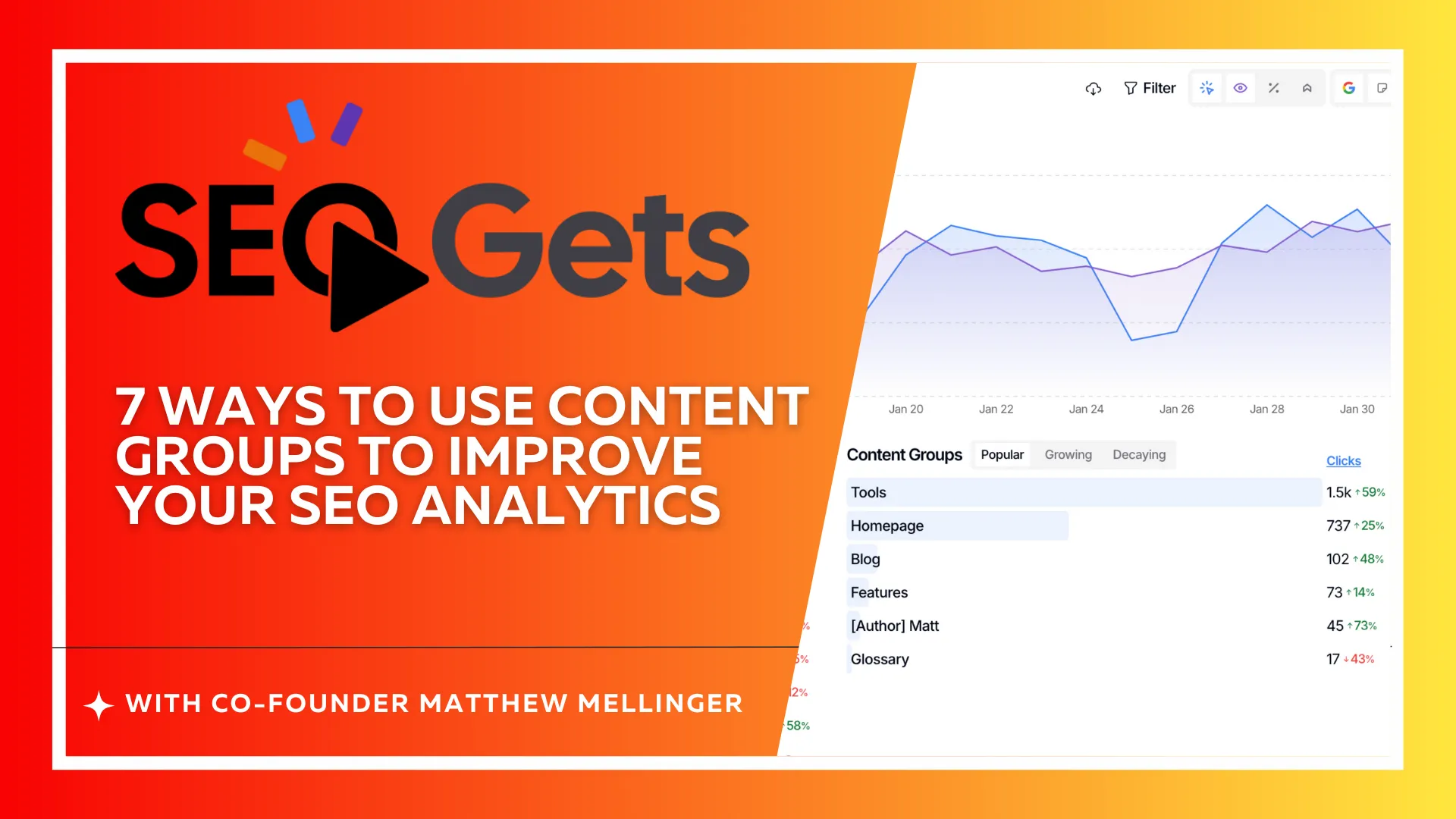 7 Ways to use Content Groups to Improve Your SEO Analytics