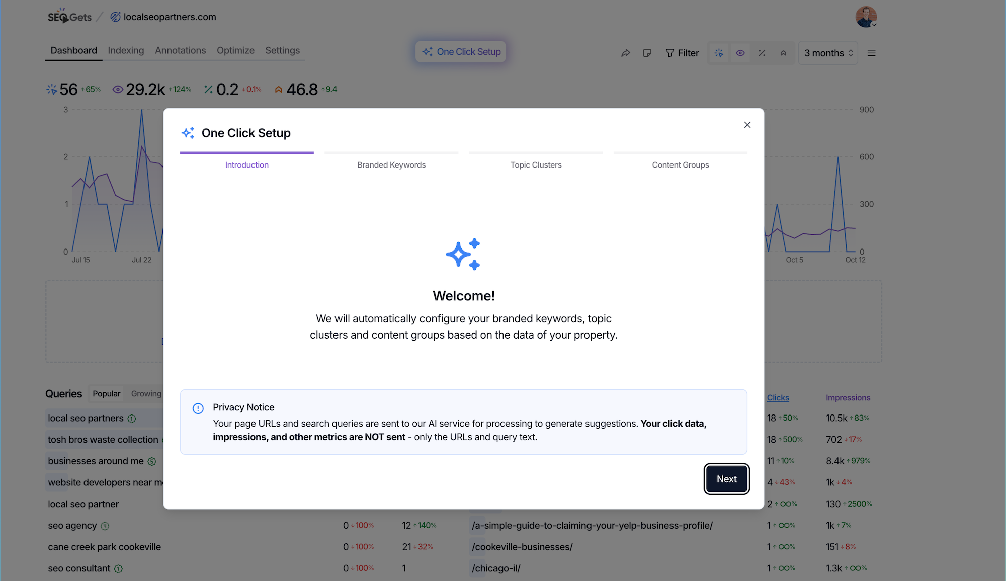 Added Multilingual Support for One Click Setup