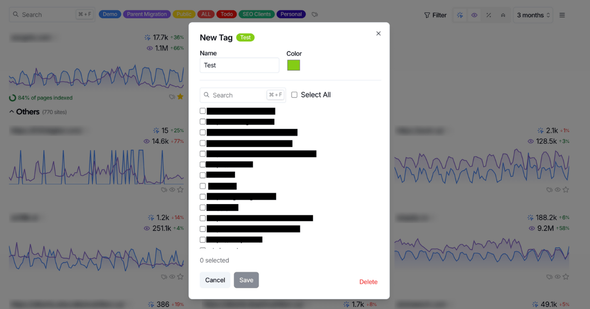 Upgraded Tagging UX